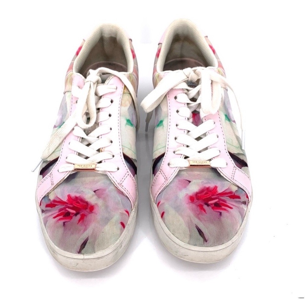 Floral Pink Women's Sneakers